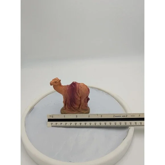Vintage‎ Chalkware Nativity Animal Figure - Standing Camel 3-1/2