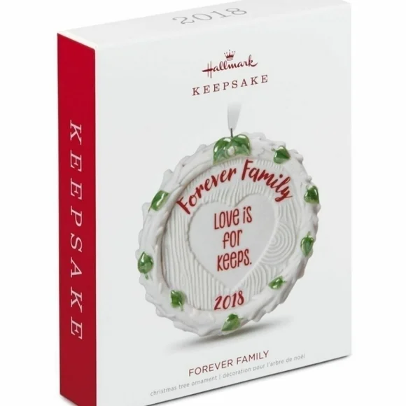 HALLMARK Ornament 2018 Forever Family‎ 👪