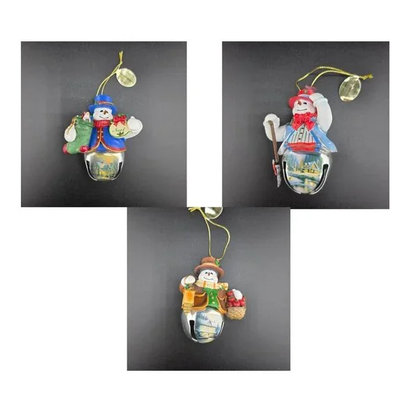 Bradford Exchange‎ Ornament Set 5 3pc New COA