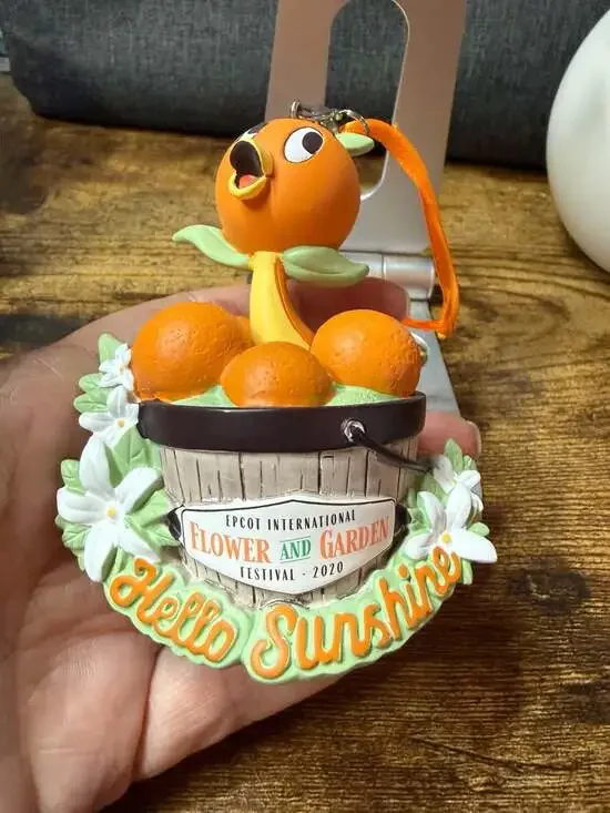 Disney Orange Bird International Flower and Garden Festival Ornament 2020