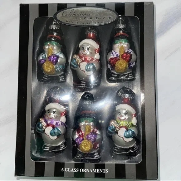 RADKO CELEBRATIONS GLASS ORNAMENT 2016  