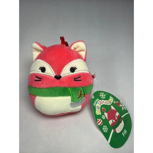 Squishmallows Fifi the Fox Plush Ornament 4