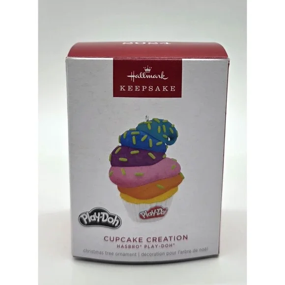 2024‎ Hallmark Play-Doh Cupcake Creation Keepsake Christmas Ornament New