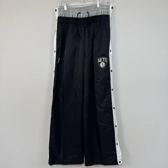 Nike‎ Ambush TearawayBrooklyn Nets Pants Womens Large Black White NBA Basketball