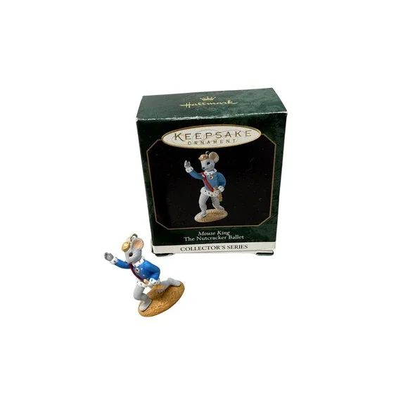 Hallmark Keepsake Ornament 1999 Mouse King Nutcracker Ballet Miniature