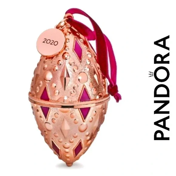 🛑 2 / $40 Sale! PANDORA limited edition holiday 2020 ornament NWT
