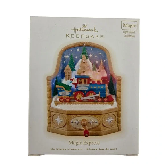 Hallmark‎ Keepsake Magic Express 25th Anniversary Ornament AS IS Parts
