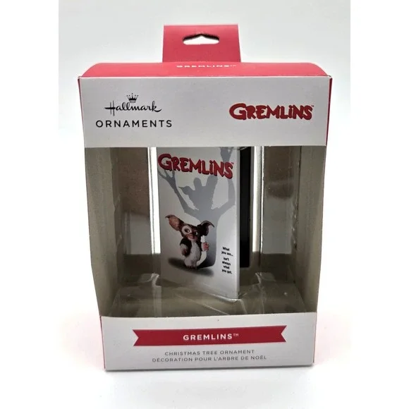 Hallmark Gremlins VHS Cassette Tape Retro Christmas Ornament‎ New