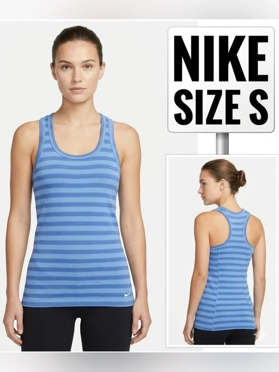 Nike Dri-Fit Strip Racerback Athletic Tank Top Small