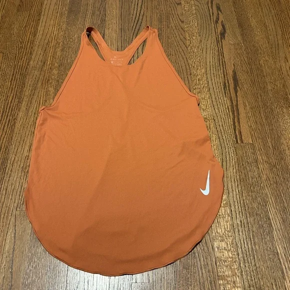 Nike Dri-FIT Burnt Orange Racerback Athletic Tank Top Women’s XS