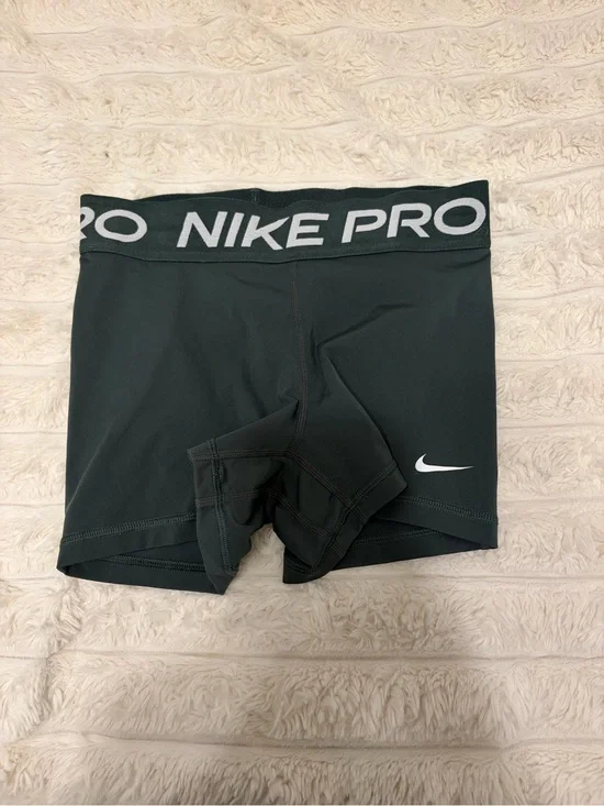Nike Black and White Pro Compression Shorts