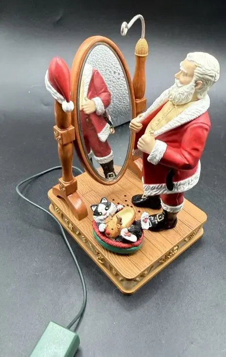 Hallmark Ornament Snug Fit for Santa Once Upon a Christmas music ornament LO24