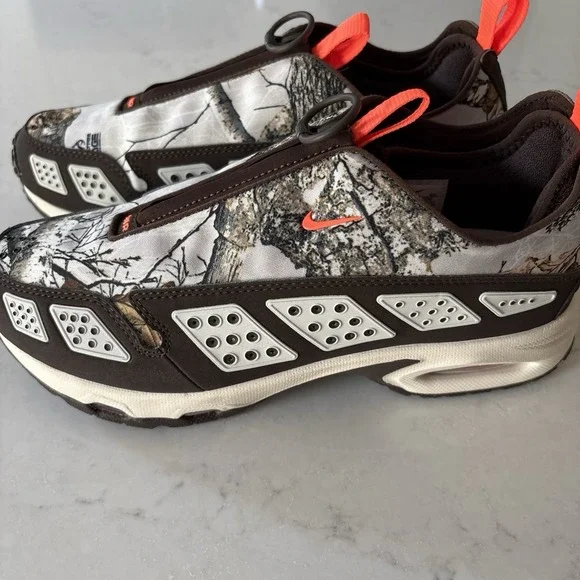 Nike Air Max SNDR x RealTree Light Orewood IB2476-100 Women's 8.5 New Zip Lace