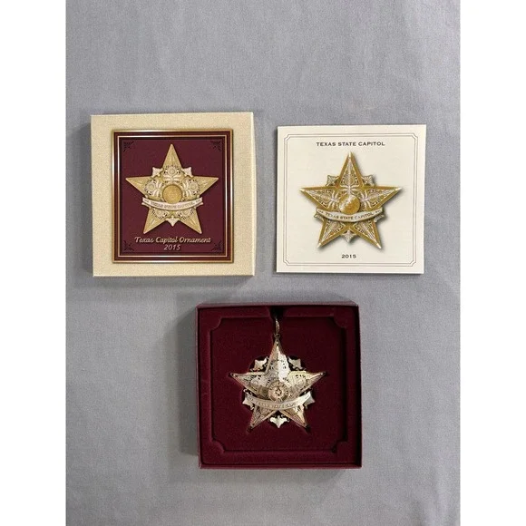 Texas State Capitol Ornament 2015‎ Austin State Capitol Star Texas Vibes