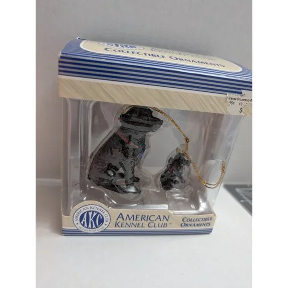 AKC American Kennel Club Black Lab Ornament Adult Puppy‎ Trevco