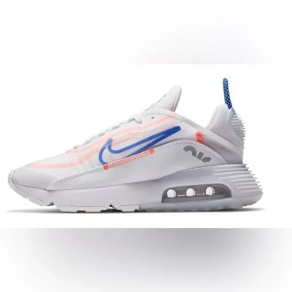 NIKE Air Max 2090 'White Flash Crimson' lace up shoes sneakers women’s 7.5