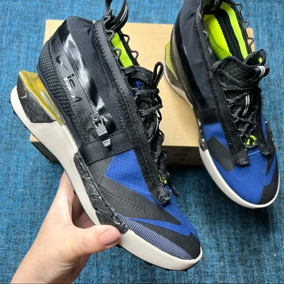 Nike Drifter Gator ISPA Sneakers in Coastal Blue with Packable Lining Womens 6.5
