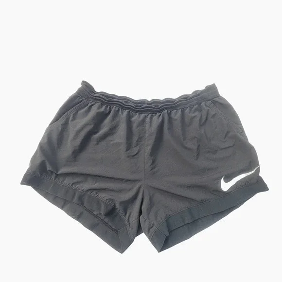 Nike Dri-FIT Running Shorts Women's XL Black Athletic Activewear Pocket P41