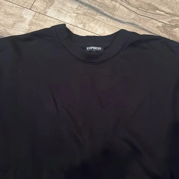Crew neck sweater sweatshirt camo sz small kangaroo pocket oversized