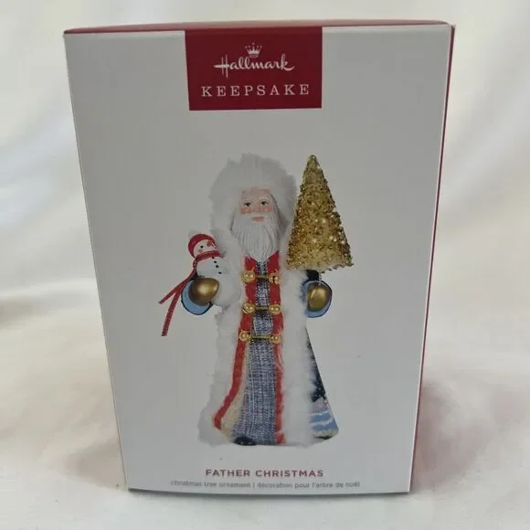Hallmark Keepsake FATHER CHRISTMAS‎ 21st In Series 2024 Ornament NEW