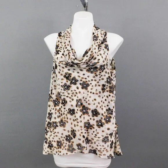 Milano‎ Women Shirt Cream Black L