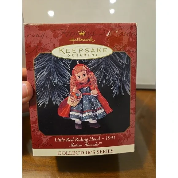 Hallmark 1991 Little Red Riding Hood Ornament Madame Alexander QX6155 w/ Box