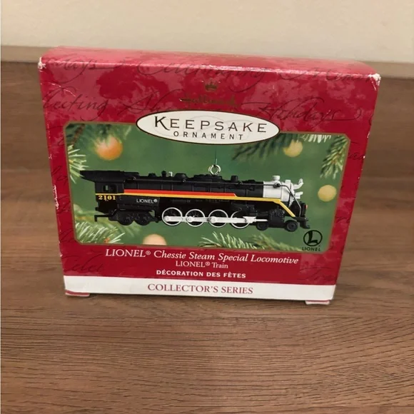 Vintage‎ 2001 Hallmark Keepsake Ornament Lionel Chessie Steam Special Locomotive