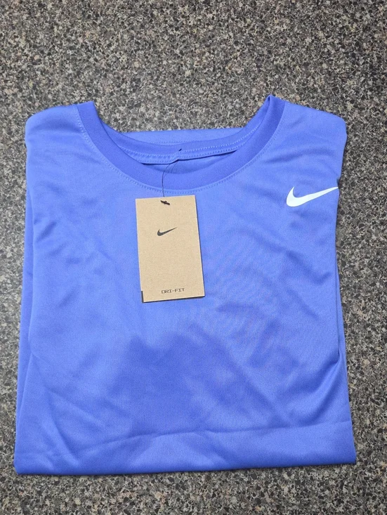 Nike Women's Violet Dri-FIT Short Sleeve Tee