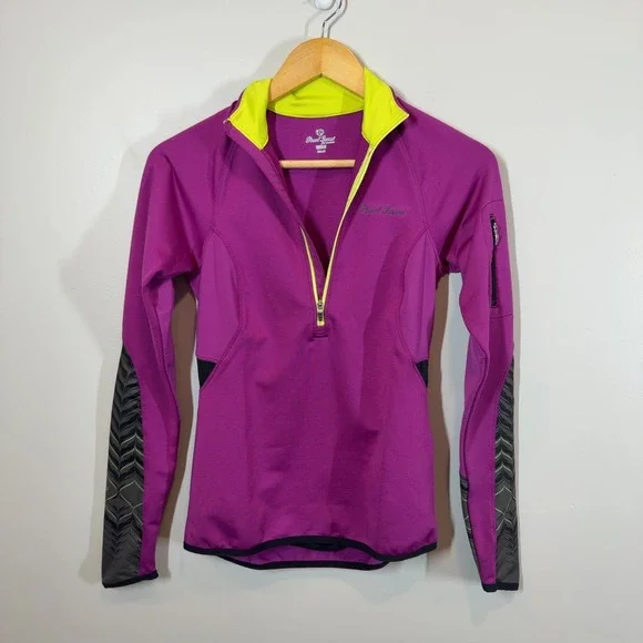 Pearl Izumi Women's Quarter-Zip Athletic Pullover Magenta Size XS