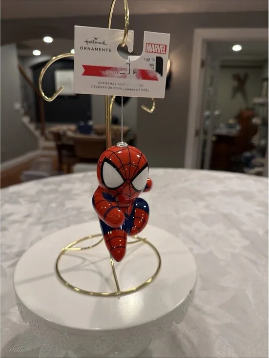 Hallmark Marvel Spider-Man Ornament Shatterproof New With Tags