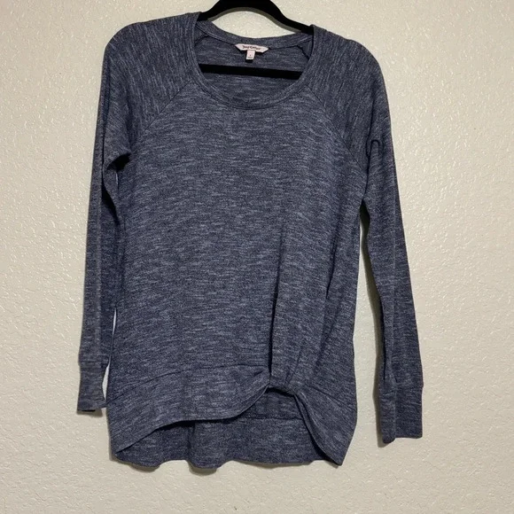 Juicy Couture Blue Grey Long Sleeve Top Size Large