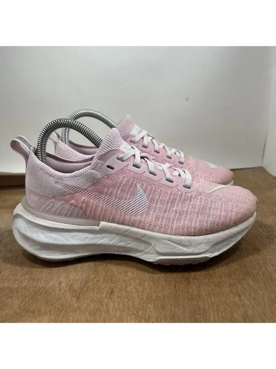 Nike ZoomX Invincible Run FK 3 Women Size 6 Wide Pink Foam Running FN7997-600