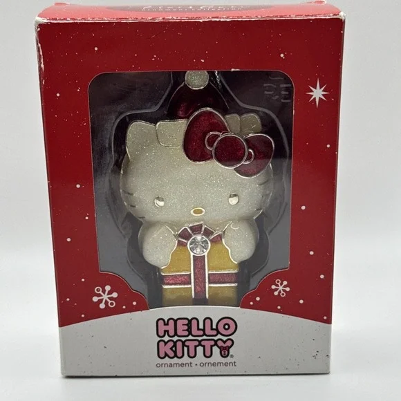 Hello Kitty Christmas Ornament American Greetings Heirloom Collection Gift Boxed