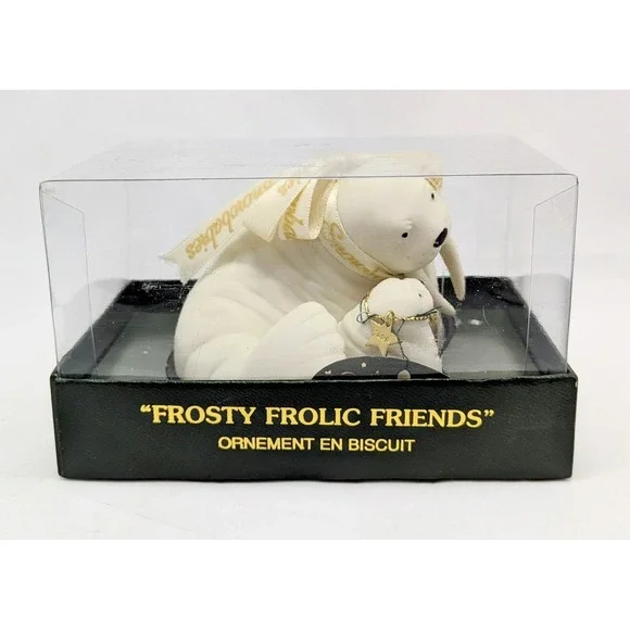 1999 Department 56 Snowbabies Frosty Frolic Friends Ornament Figurine