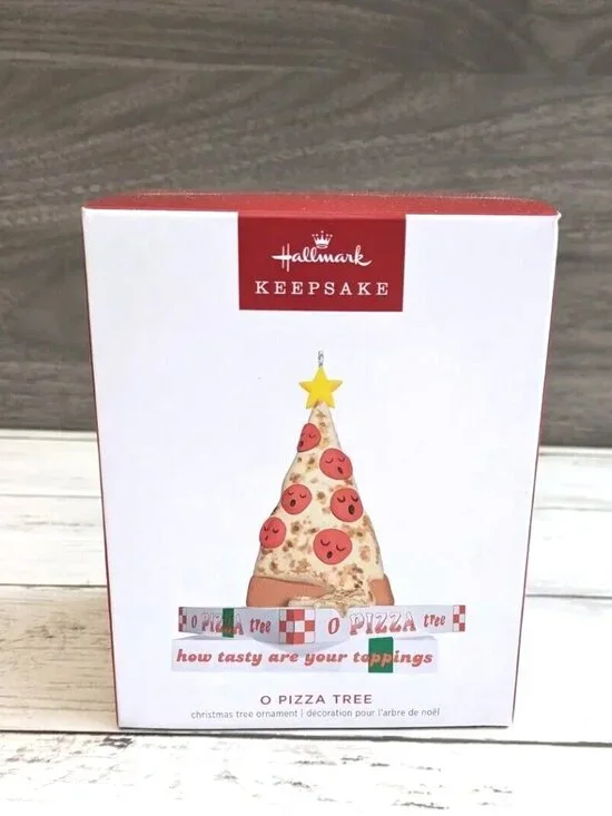 Hallmark Keepsake ornament O Pizza Tree Christmas Ornament