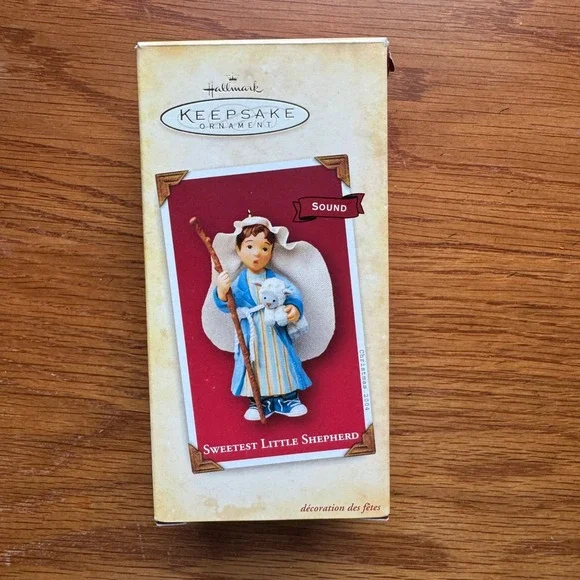 Hallmark‎ Keepsake Ornament Sweetest Little Shepherd Sound Dated 2004 Christmas