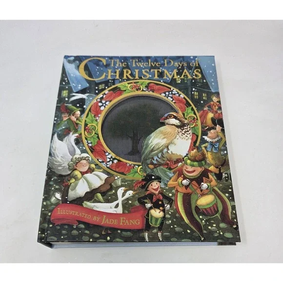 Twelve Days of Christmas AniMotion Lenticular Book Jade Fang Accord 2011 HC