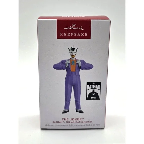 2024 Hallmark The Joker Batman Animated Series‎ Keepsake Christmas Ornament New
