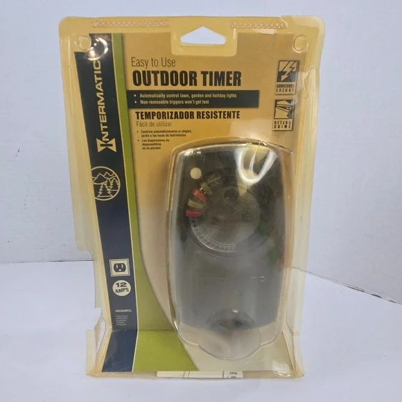 Intermatic HB300RCL Outdoor Timer 12 Amp Weatherproof 24 Hour Heavy Duty Green