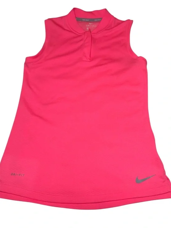 Nike Golf Hot Pink Dri-FIT Golf Top