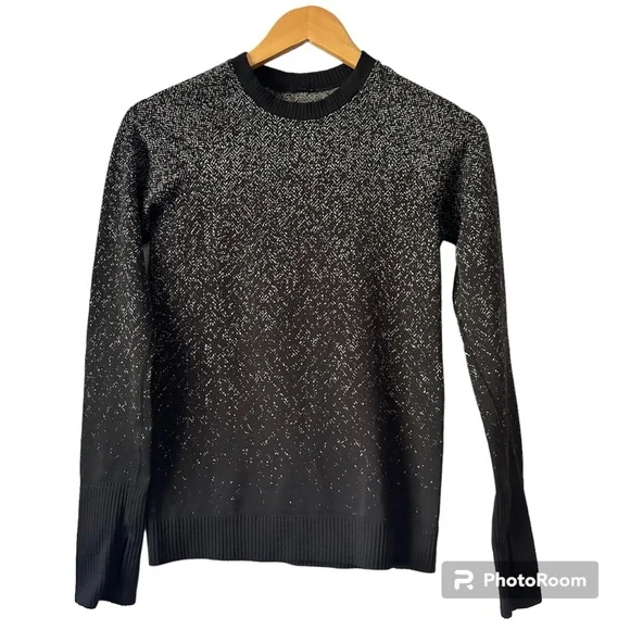 Lululemon Rest Less Pullover Grau and Black‎ Size 2