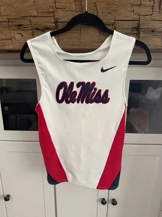 Nike Dri-Fit Ole Miss Rebels Team Issue Racerback Tank Top Women's Large