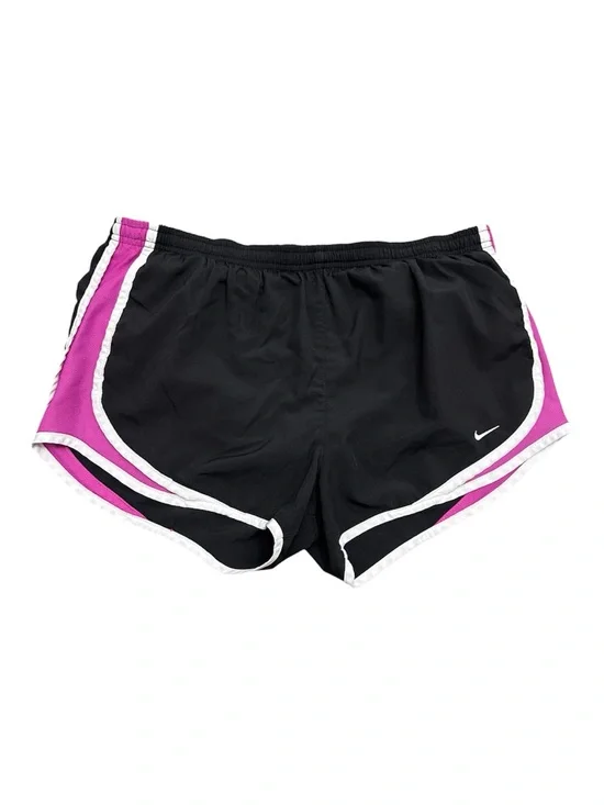 Nike Black with Pink Trim Women's Athletic Shorts