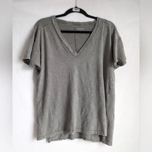 Anthropologie Pilcro Sage Green Jordyn Tee XS