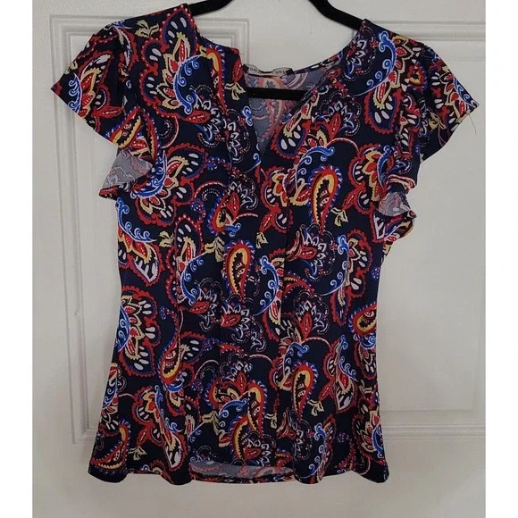 Zoey‎ & Leelo~Paisley Blouse~S