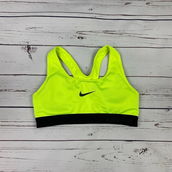 Nike‎ Neon Yellow Sports Bra
