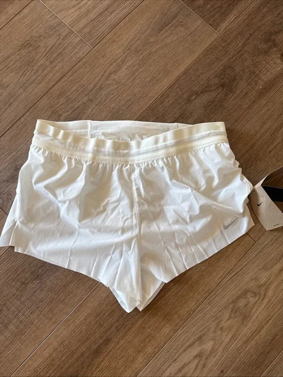 Nike White Women's Athletic Shorts