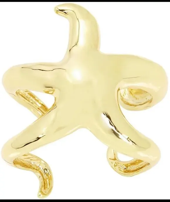 Robert Lee Morris Soho Starfish Sculptural Cuff Bracelet