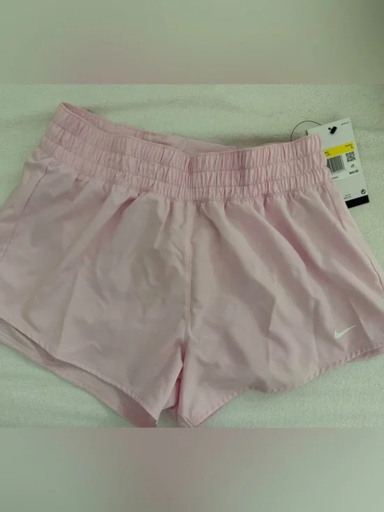 Nike Light Pink Women's Athletic DriFit Running Shorts