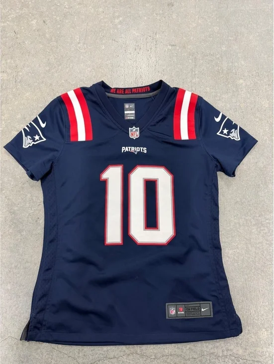 Women's New England Patriots Jones #10 Jersey